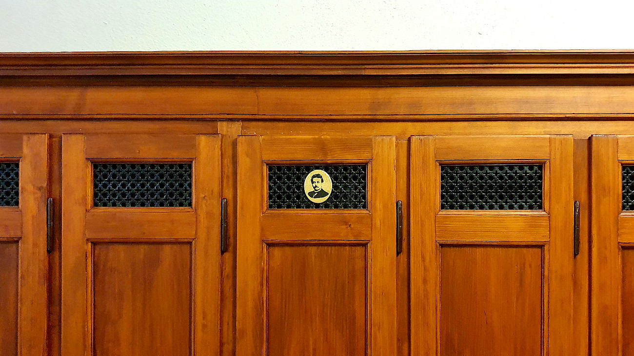 Der Spind von Einstein (c) Gretta Bott