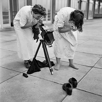 Female. Focus. Photo Archives