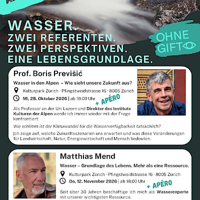 Wasser – Grundlage des Lebens. Mehr als eine Ressource.